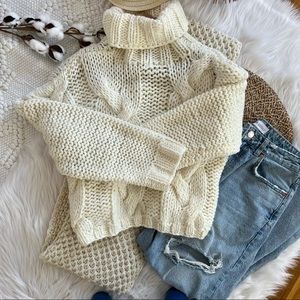 POL Chunky Knit Sweater S
